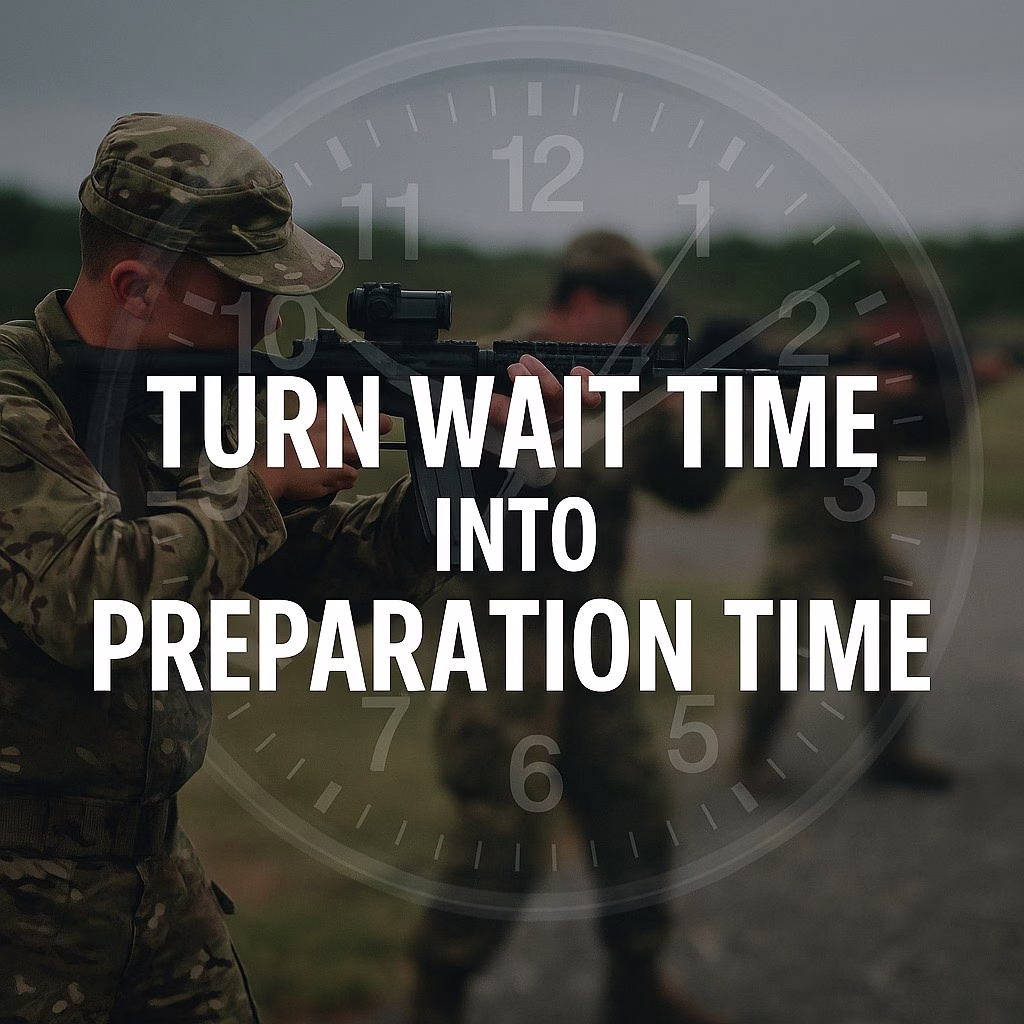 armed forces preparation mindset turn wait time into preparation time military recruitment delay UK preparation training